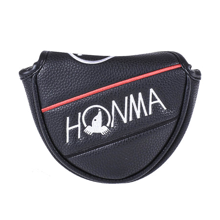 HONMA 20Pro Mallet Putter Headcover (Black/Black)