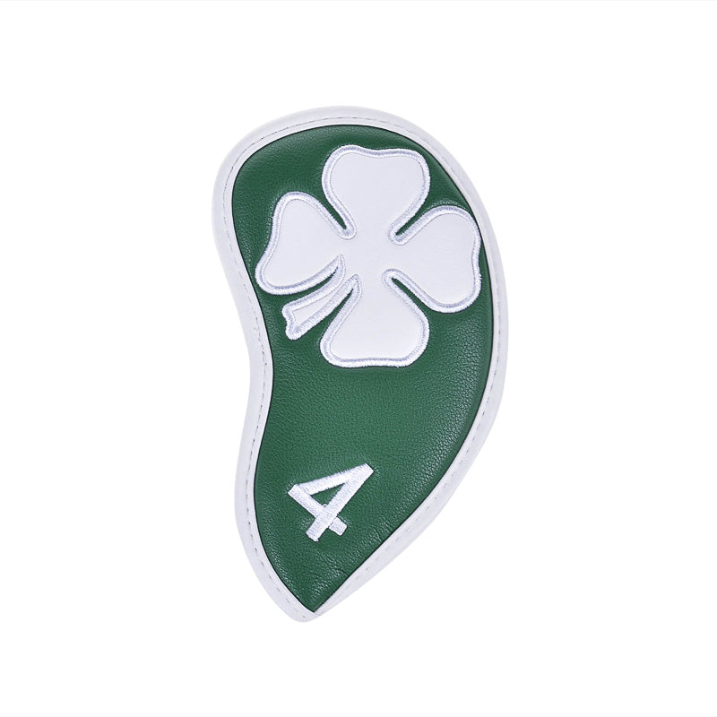 GENERAL ITEM Barudan Clover Iron Headcover 10pcs (Green)