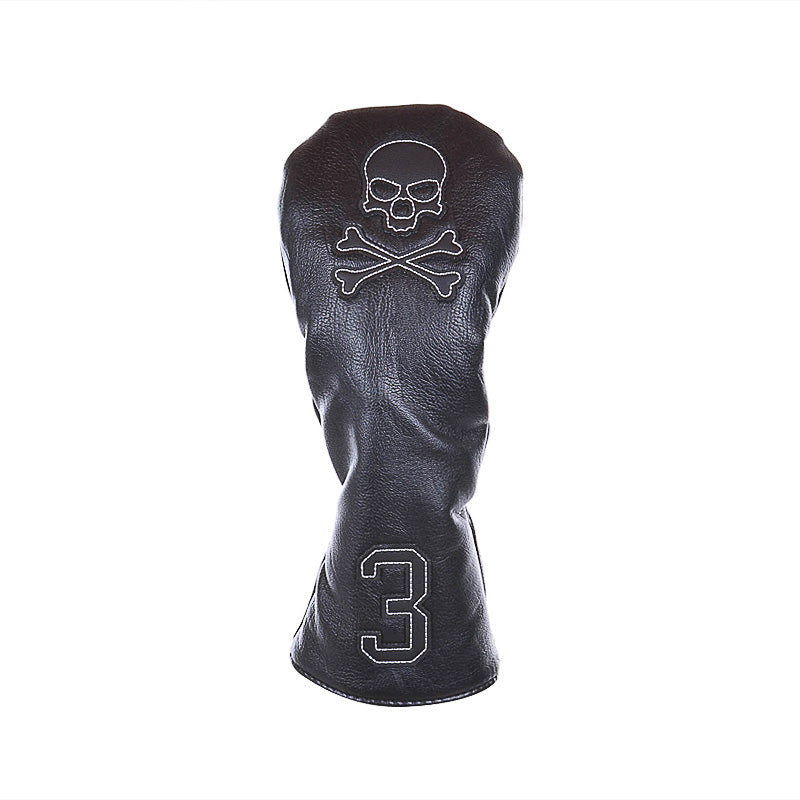 GENERAL ITEM Barudan Skull Fairway Headcover (Black)