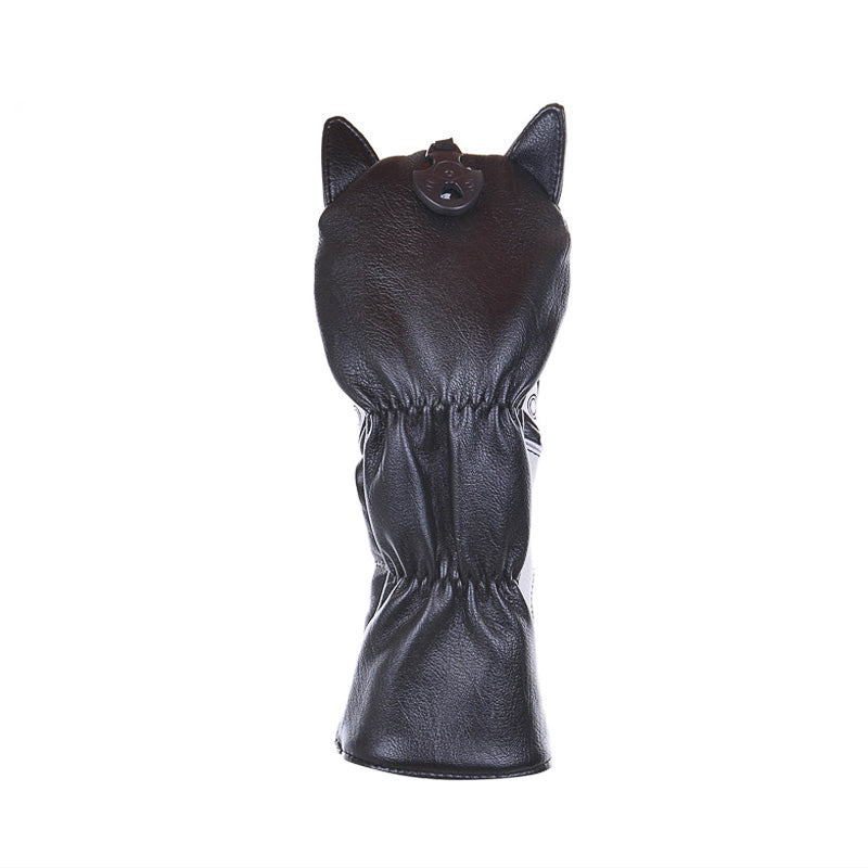 GENERAL ITEM Barudan Cute Dog Fairway Headcover (Black)
