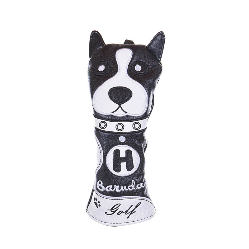 GENERAL ITEM Barudan Cute Dog Utility Headcover (Black)