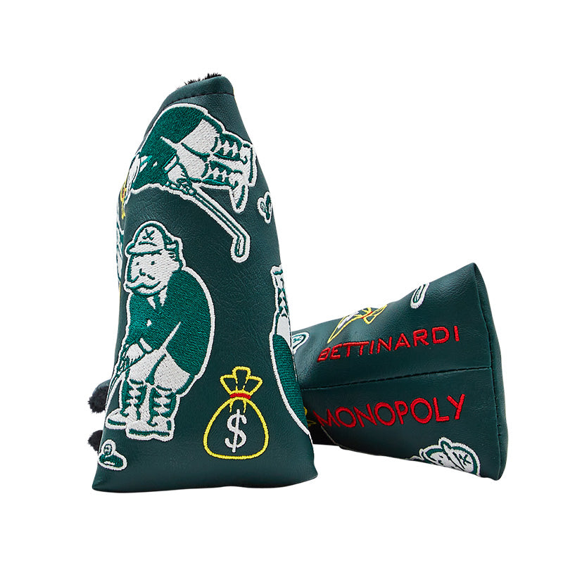 BETTINARDI Monopoly Golf Blade Headcover (Green)
