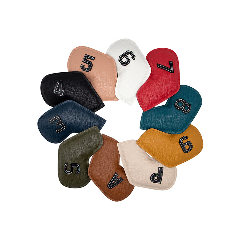 GENERAL ITEM Barudan Color Numb Iron Headcover (10pcs)