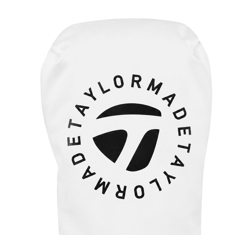 TAYLORMADE Circle Logo Driver Headcover (White)