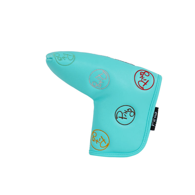 PING Dancing Pin Blade Putter Headcover (Turquoise)