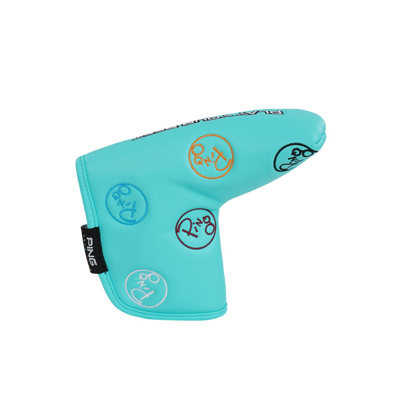 PING Dancing Pin Blade Putter Headcover (Turquoise)