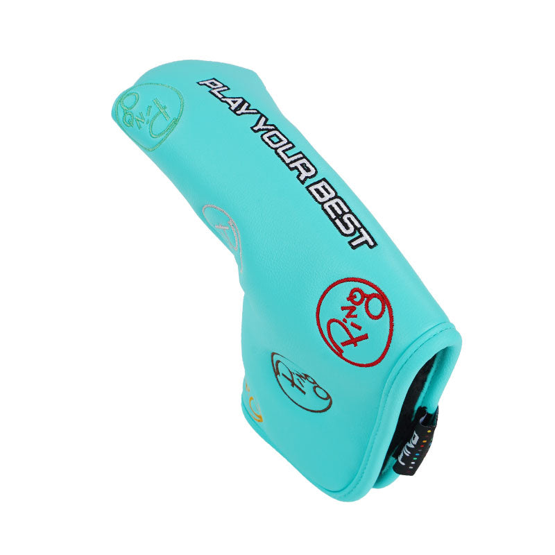 PING Dancing Pin Blade Putter Headcover (Turquoise)