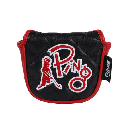 PING Mr. Ping Quilted Mallet Putter Headcover (Black)