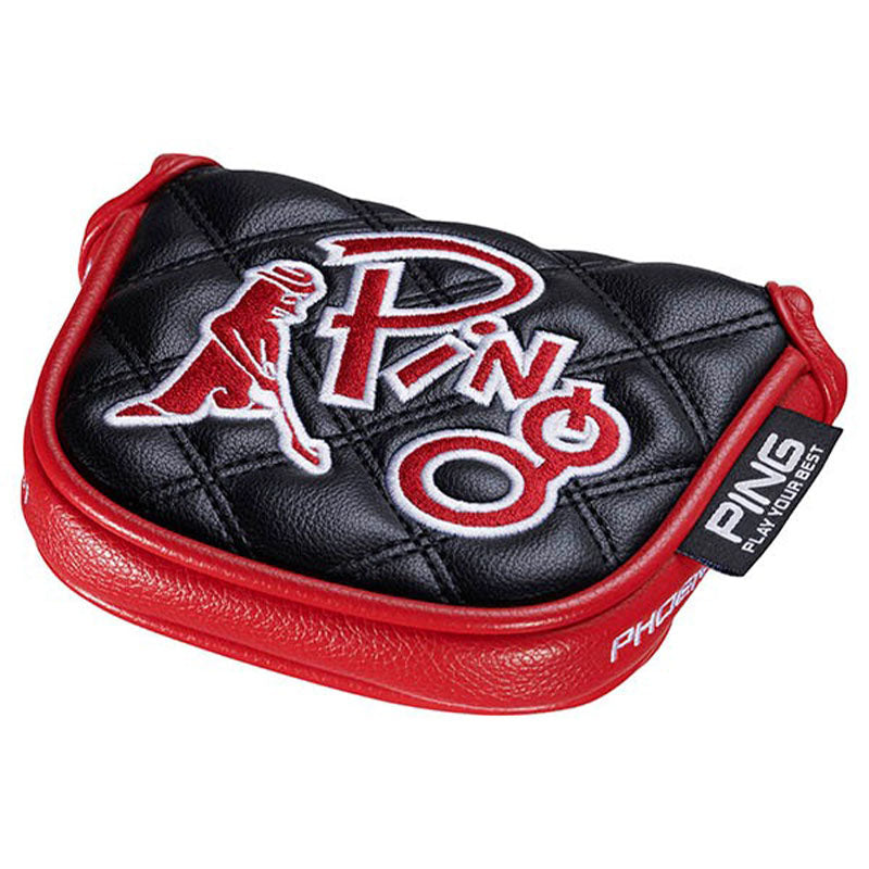 PING Mr. Ping Quilted Mallet Putter Headcover (Black)