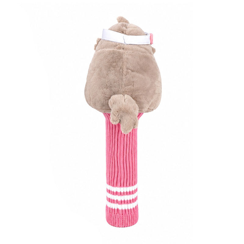 HONMA Mole Driver Headcover (Pink/Grey/White)