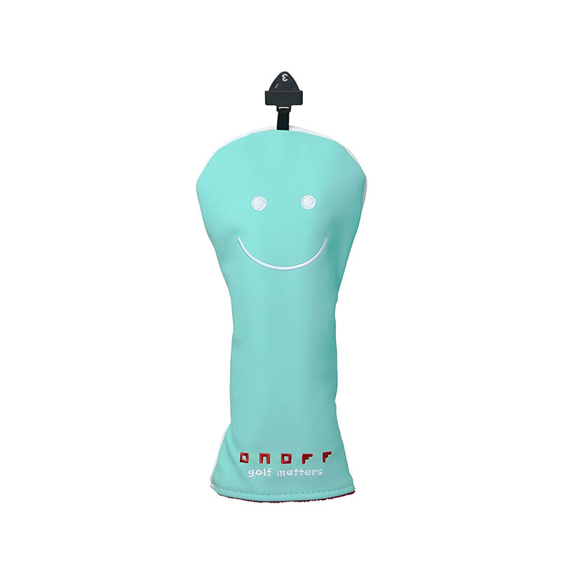 ONOFF Smile Utility Headcover (Turquoise)