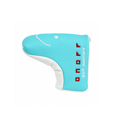 ONOFF Smile Blade Putter Headcover (Turquoise)