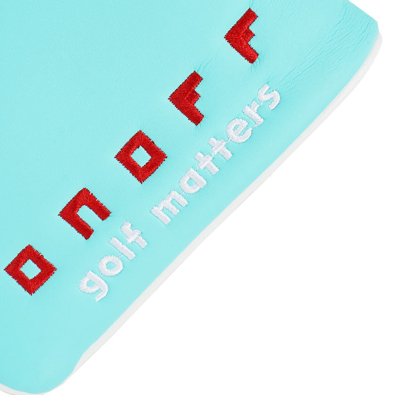 ONOFF Smile Blade Putter Headcover (Turquoise)