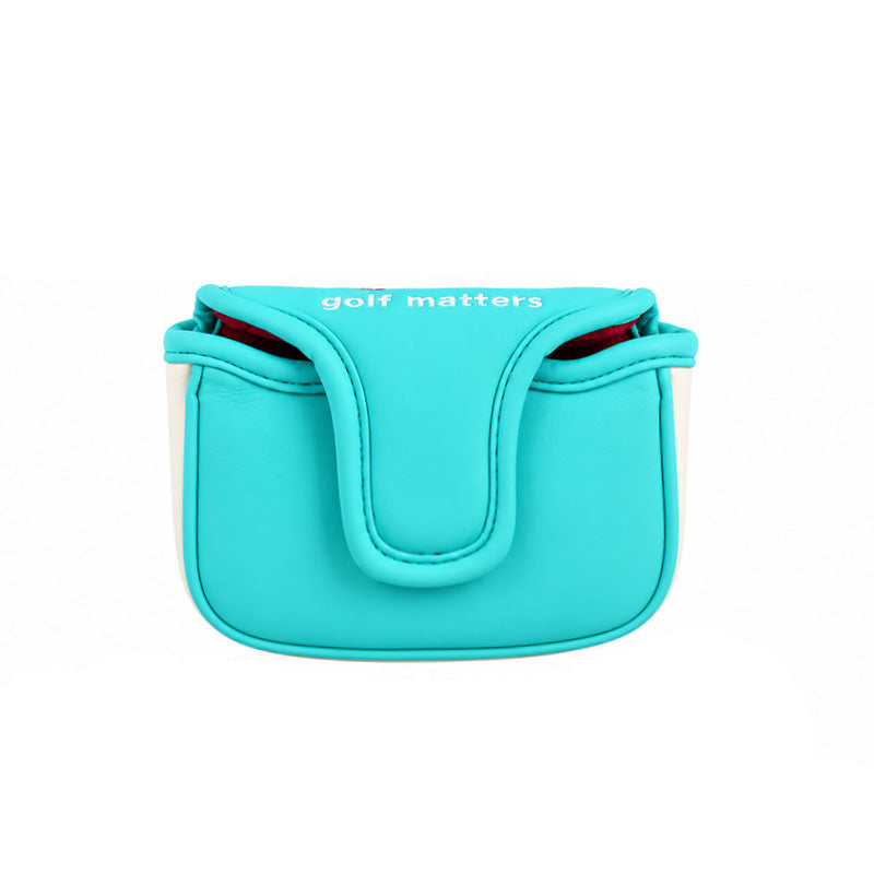 ONOFF Smile Mallet Putter Headcover (Turquoise)
