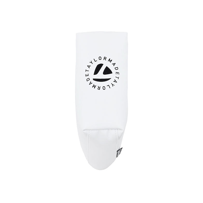 TAYLORMADE Circle Logo Blade Headcover (White)