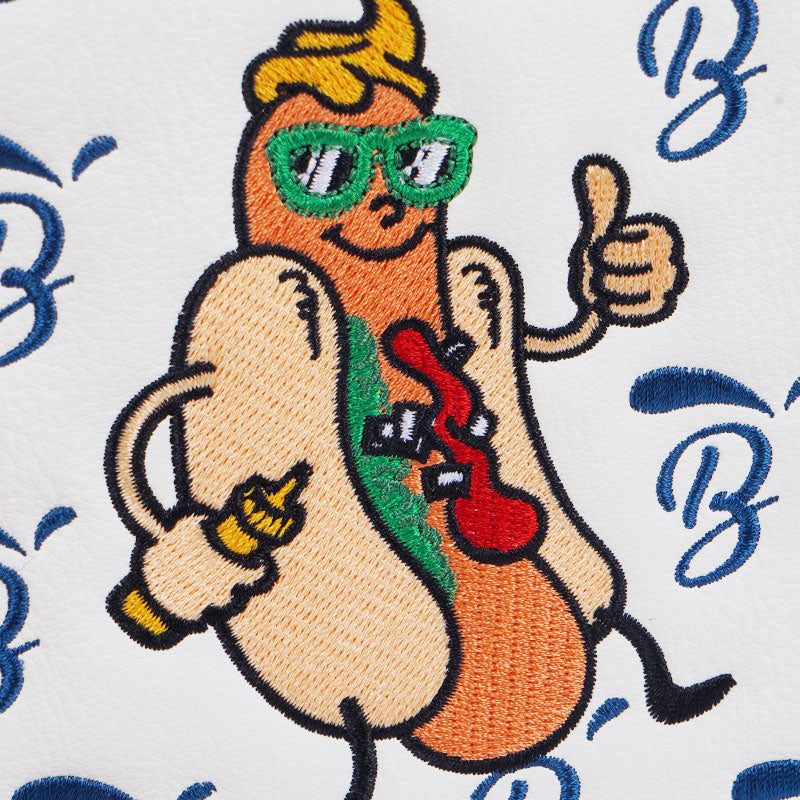 GENERAL ITEM Barudan Hot Dog Mallet Putter Headcover