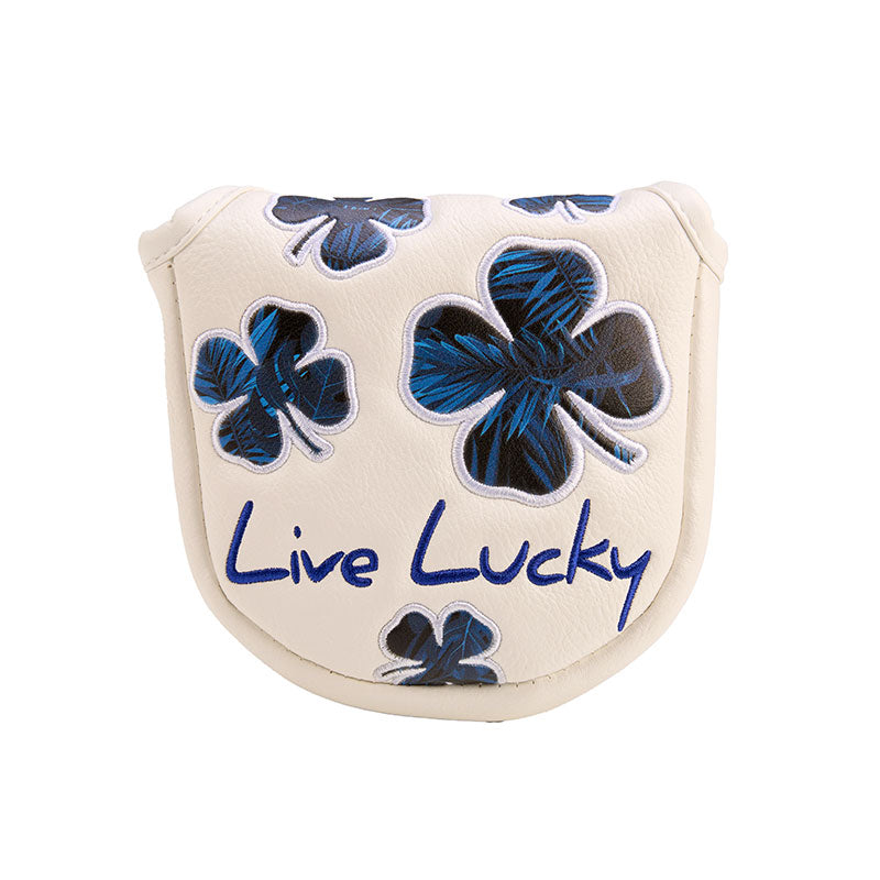 BLACK CLOVER Live Lucky Aloha Mallet Putter Headcover