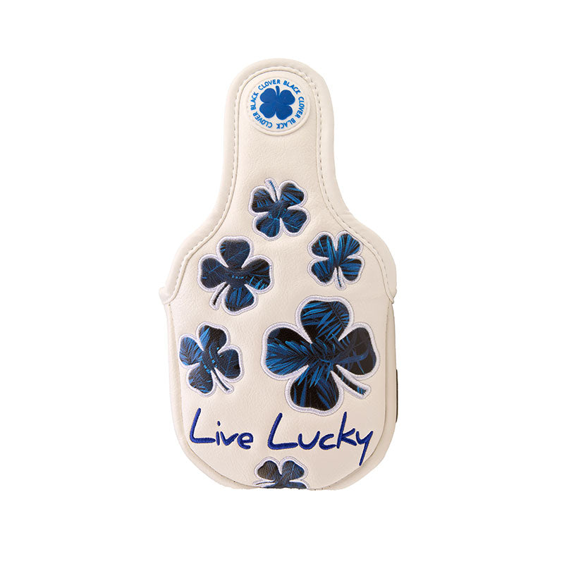 BLACK CLOVER Live Lucky Aloha Mallet Putter Headcover