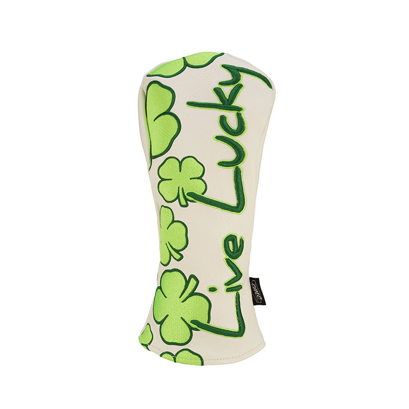 BLACK CLOVER Live Lucky Green With Envy Fairway Headcover