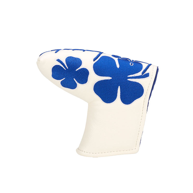 BLACK CLOVER ?Live Lucky Electric Blue Blade Putter Headcover