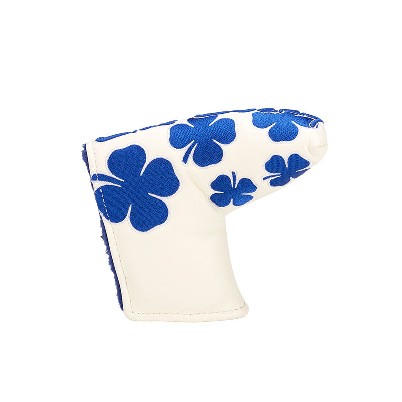 BLACK CLOVER ?Live Lucky Electric Blue Blade Putter Headcover