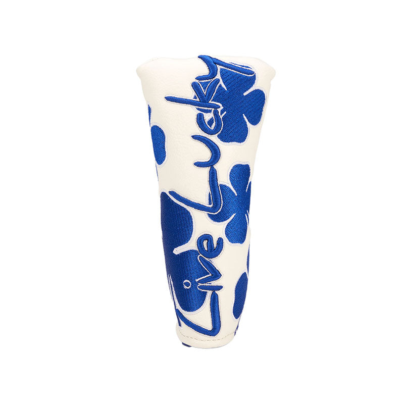 BLACK CLOVER ?Live Lucky Electric Blue Blade Putter Headcover