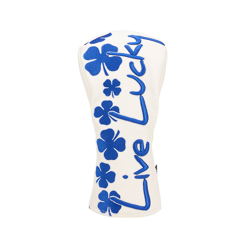 BLACK CLOVER Live Lucky Electric Blue Fairway Headcover