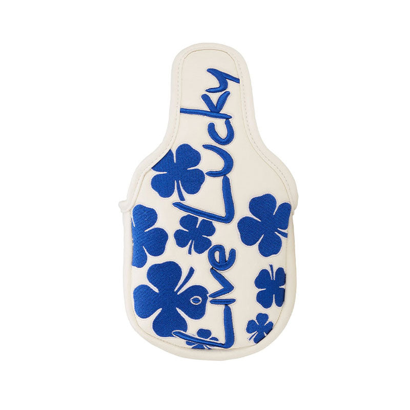 BLACK CLOVER Live Lucky Electric Blue Mallet Putter Headcover