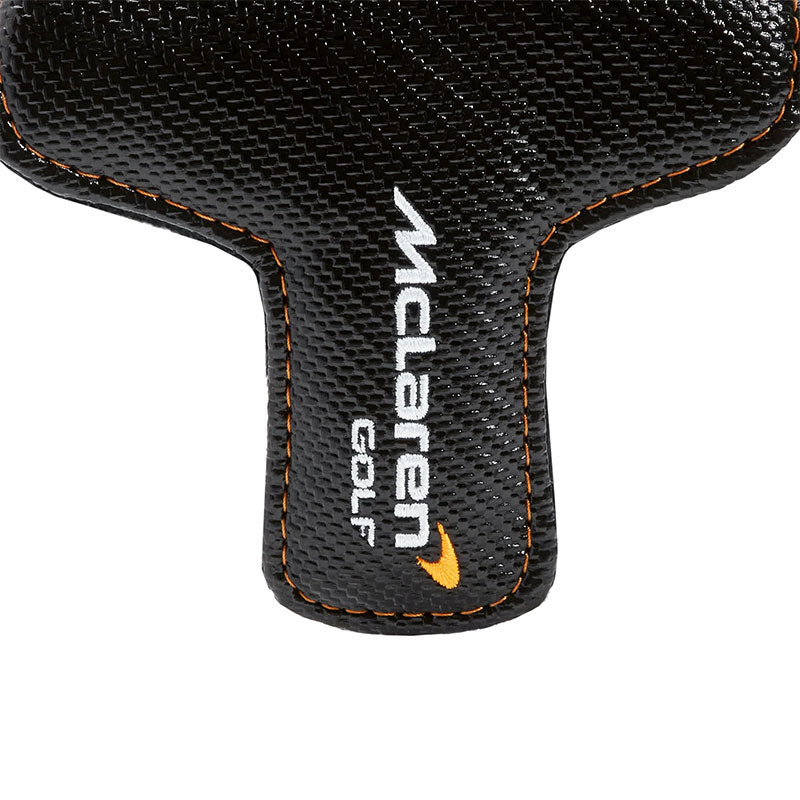 MCLAREN GOLF Carbon Velocity Mallet Putter Headcover (Black)