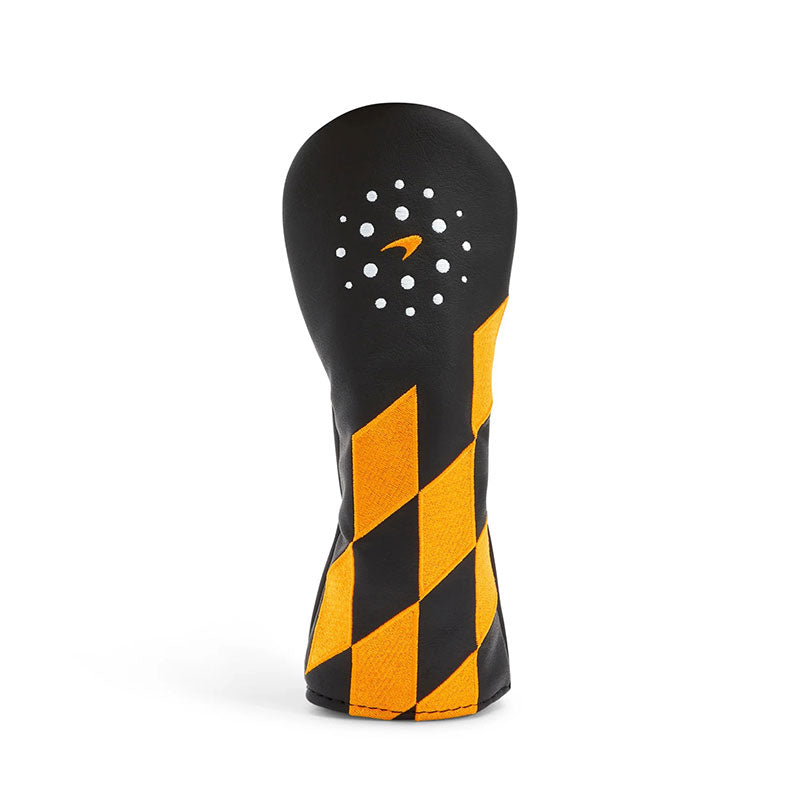 MCLAREN GOLF Apex Check Fairway Headcover (Black/Orange)