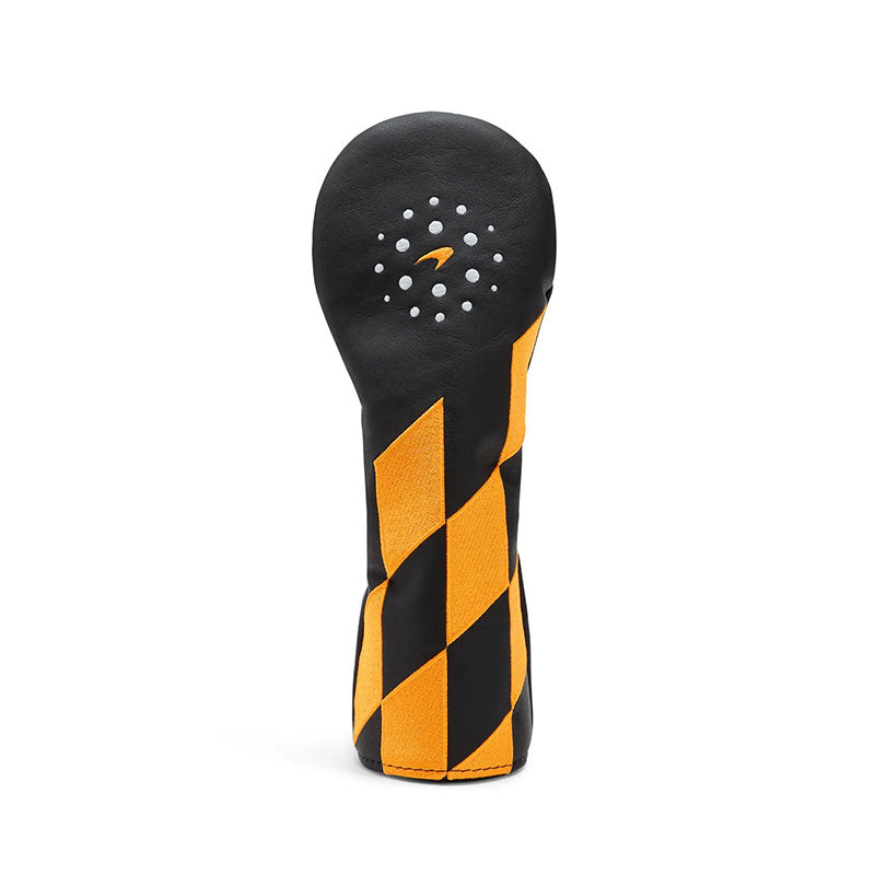 MCLAREN GOLF Apex Check Hybrid Headcover (Black/Orange)