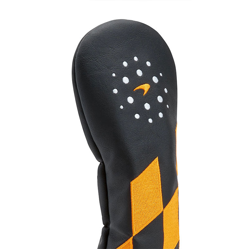 MCLAREN GOLF Apex Check Hybrid Headcover (Black/Orange)