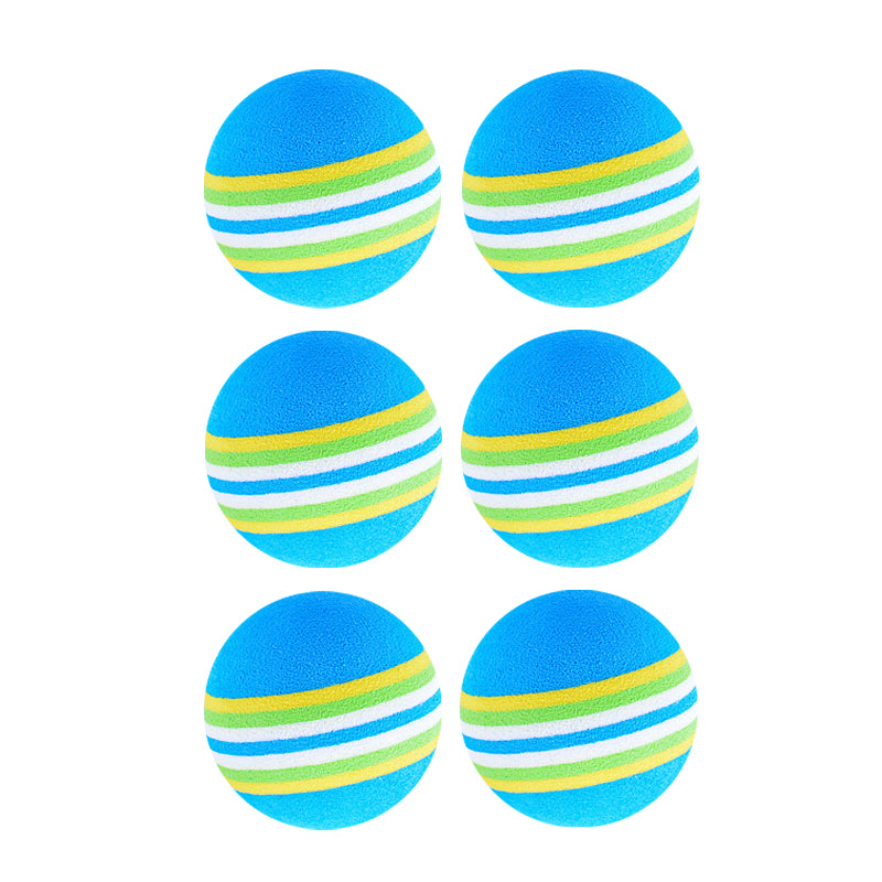 GENERAL ITEM Paragon Multi-Color Foam Ball - 6Pcs/Pack (Blue)