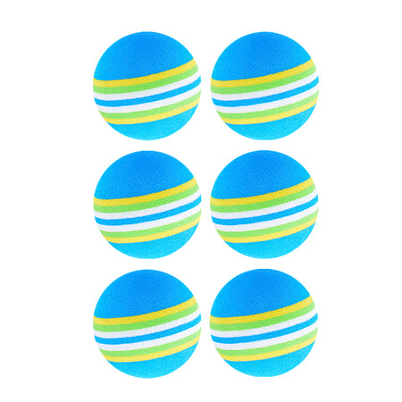 GENERAL ITEM Paragon Multi-Color Foam Ball - 6Pcs/Pack (Blue)