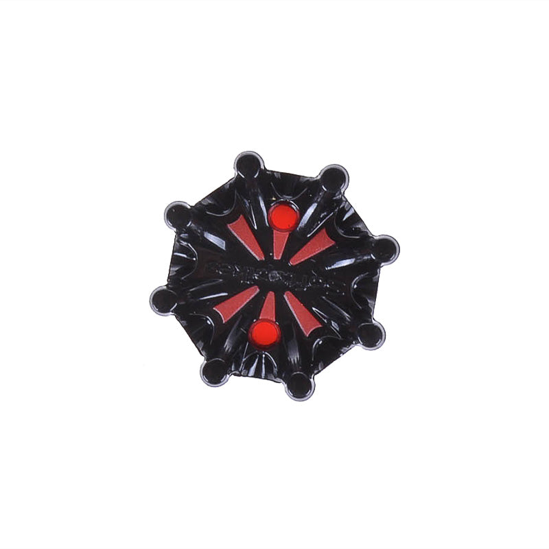SOFTSPIKES Pulsar Small Metal Spikes (Rlack/Red)