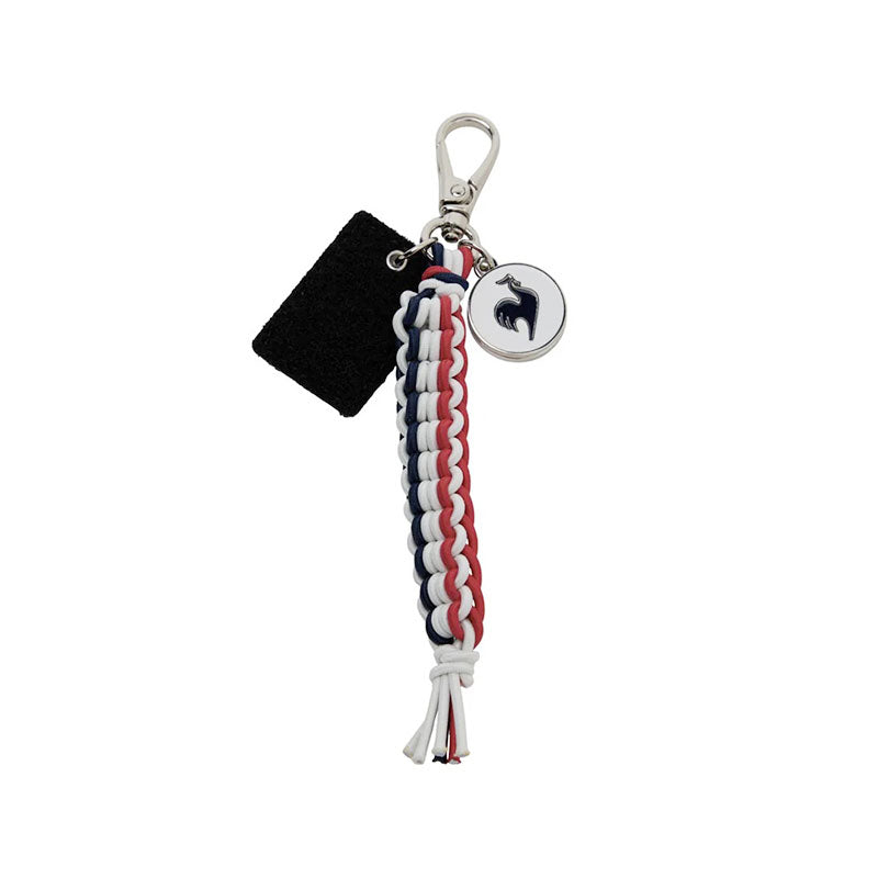LE COQ SPORTIF GOLF Braided Tee Holder (Red/Blue)