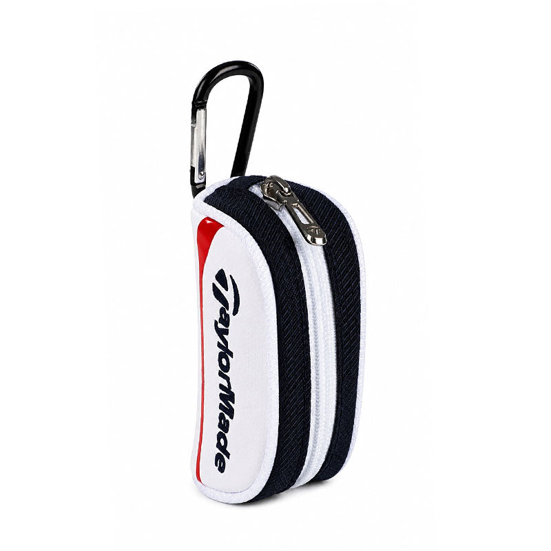TAYLORMADE True-Lite Ball Case (White/Navy/Red)