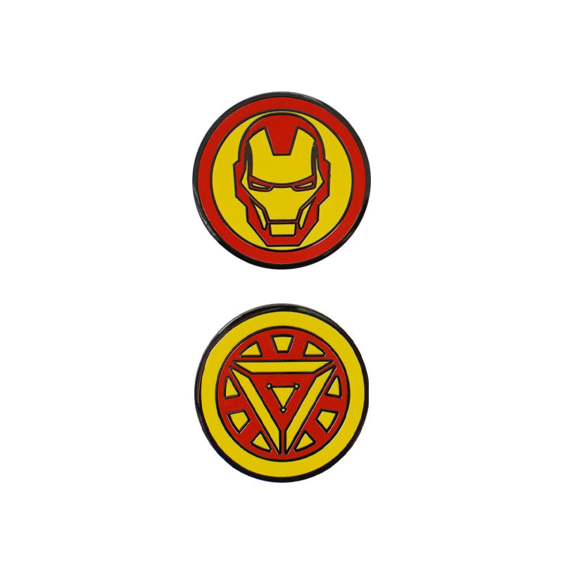 DISNEY Iron Man Hat Clip & 2Pcs Marker