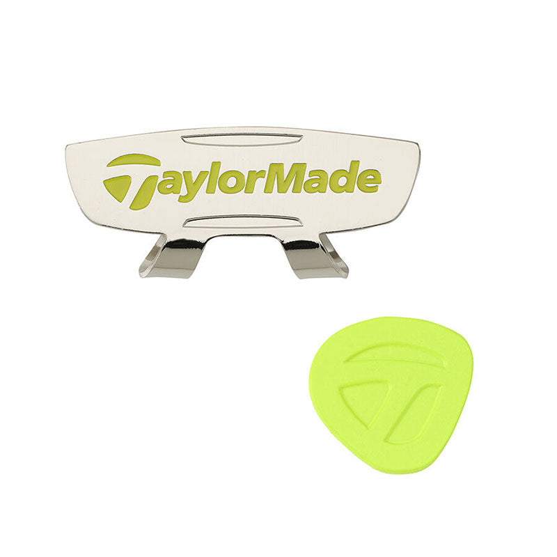 TAYLORMADE Metal T Cap Ball Marker (Lime)