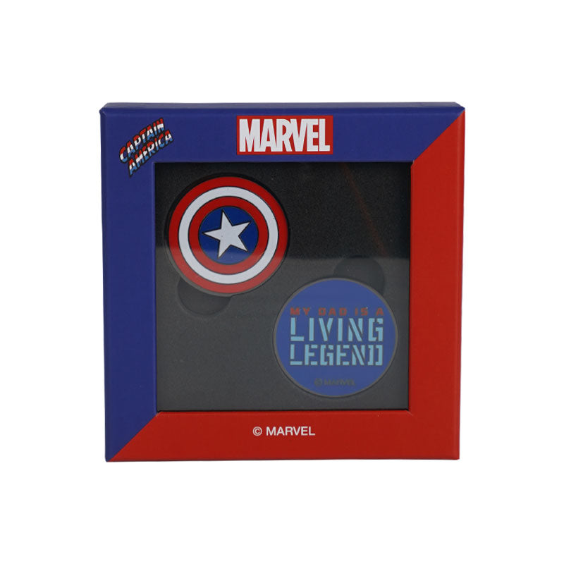 DISNEY Marvel Superdad 2Pcs Ball Marker