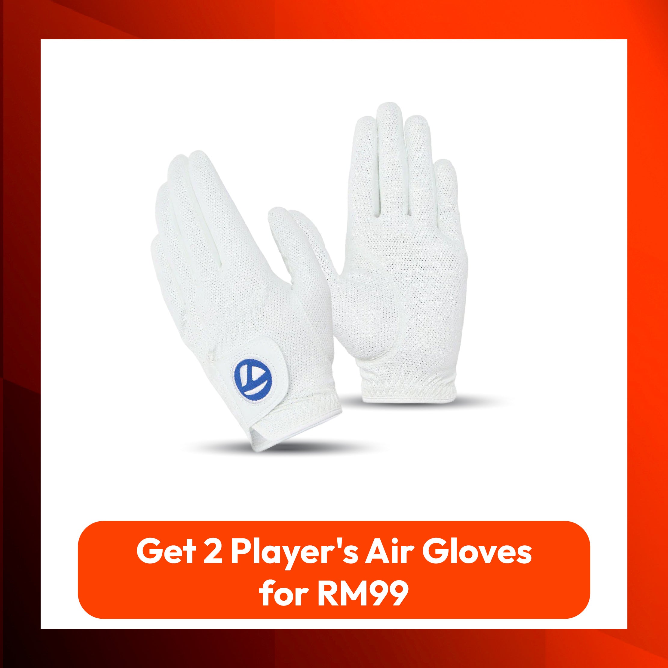 Get 2 TaylorMade Player's Air All Weather Men's Gloves for RM99.