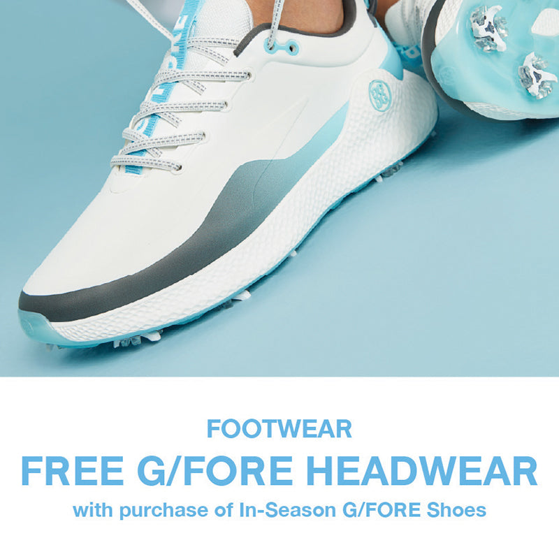 Free Headwear With Purchase Of In-Season G/FORE Shoes
