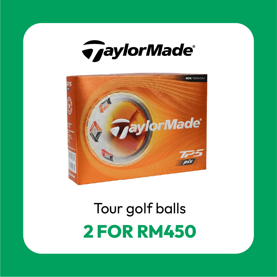 Shop TaylorMade Tour Balls – Buy 2 for RM450