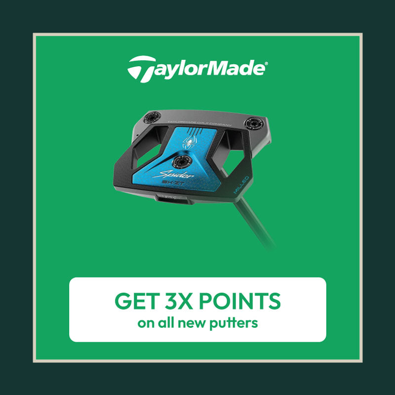 Earn 3x membership points when you purchase a TaylorMade Spider Putter.